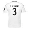 Maglia ufficiale Real Madrid E. Militao 3 Casa 2024-25 per Bambino